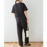 Vネックオールインワンパンツ | atONE | 詳細画像7