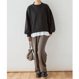 袖ゆったりトレーナー | atONE | 詳細画像9 