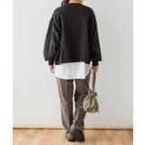 袖ゆったりトレーナー | atONE | 詳細画像11 