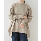 ハイネックビッグヘムランダムカットソー | atONE | 詳細画像10 