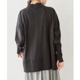 ハイネックビッグヘムランダムカットソー | atONE | 詳細画像8 