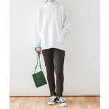 ハイネックリブ裏毛パーカー | atONE | 詳細画像9