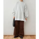 裏起毛レイヤード風ハイネックトレーナー | atONE | 詳細画像33 