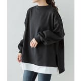 裏起毛レイヤード風ハイネックトレーナー | atONE | 詳細画像9 