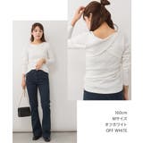 前後2wayフロントクロスカットソー | atONE | 詳細画像47 