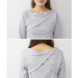 前後2wayフロントクロスカットソー | atONE | 詳細画像53 