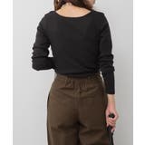 前後2wayフロントクロスカットソー | atONE | 詳細画像57 