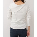 前後2wayフロントクロスカットソー | atONE | 詳細画像62 