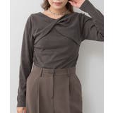 前後2wayフロントクロスカットソー | atONE | 詳細画像65 