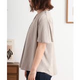 ブラウス風タックスキッパー半袖Tシャツ | atONE | 詳細画像22