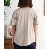 ブラウス風タックスキッパー半袖Tシャツ | atONE | 詳細画像23