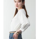 ブラウス風タックスキッパー 七分丈Tシャツ | atONE | 詳細画像44