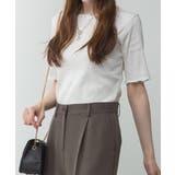 メロウリブ5分袖カットソー | atONE | 詳細画像26