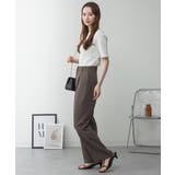 メロウリブ5分袖カットソー | atONE | 詳細画像27