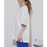 配色袖リブライン入りTシャツ | atONE | 詳細画像10