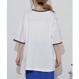 配色袖リブライン入りTシャツ | atONE | 詳細画像11