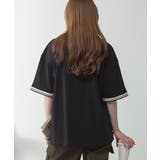 配色袖リブライン入りTシャツ | atONE | 詳細画像21 