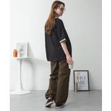 配色袖リブライン入りTシャツ | atONE | 詳細画像25 