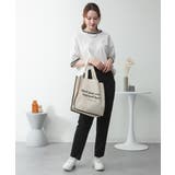 配色袖リブライン入りTシャツ | atONE | 詳細画像35 