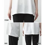 配色袖リブライン入りTシャツ | atONE | 詳細画像42 