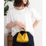 OFF WHITE | リボン付き袖ブラウス風カットソー | atONE