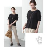 リボン付き袖ブラウス風カットソー | atONE | 詳細画像26 