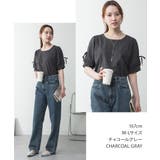 リボン付き袖ブラウス風カットソー | atONE | 詳細画像28 