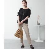 リボン付き袖ブラウス風カットソー | atONE | 詳細画像36 