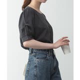 リボン付き袖ブラウス風カットソー | atONE | 詳細画像54 