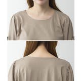 リボン付き袖ブラウス風カットソー | atONE | 詳細画像72 