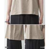 リボン付き袖ブラウス風カットソー | atONE | 詳細画像74 