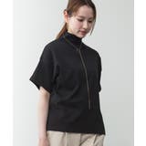 ハイネック半袖カットソー | atONE | 詳細画像33 