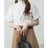 ハイネック半袖カットソー | atONE | 詳細画像34 