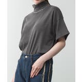 ハイネック半袖カットソー | atONE | 詳細画像37 