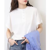 OFF WHITE | 2wayデザインボタンカットソー | atONE