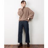 タートルネックボリュームニット | atONE | 詳細画像30 