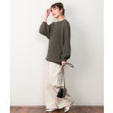 バルーン袖ゆるニット | atONE | 詳細画像23 