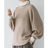 バルーン袖ゆるニット | atONE | 詳細画像25 