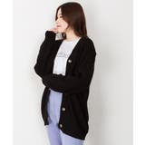 ニットカーディガン レディース オーバーサイズ | atONE | 詳細画像12