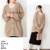 ニットカーディガン レディース オーバーサイズ | atONE | 詳細画像4