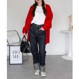 ニットカーディガン レディース オーバーサイズ | atONE | 詳細画像14