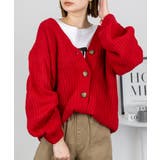 ニットカーディガン レディース オーバーサイズ | atONE | 詳細画像47