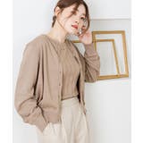 クルーネックカーディガン ニット セーター | atONE | 詳細画像30 