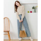 クルーネックカーディガン ニット セーター | atONE | 詳細画像40 