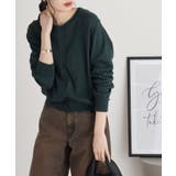 クルーネックカーディガン ニット セーター | atONE | 詳細画像74 