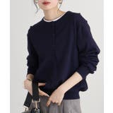 クルーネックカーディガン ニット セーター | atONE | 詳細画像87 