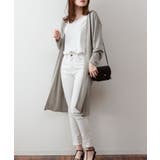 ひんやり涼感 Vネックロングカーディガン | atONE | 詳細画像19 