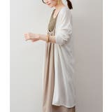 ひんやり涼感 Vネックロングカーディガン | atONE | 詳細画像29 