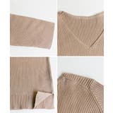 コットンリブニットトップス | atONE | 詳細画像28