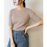 コットンリブニットトップス | atONE | 詳細画像22